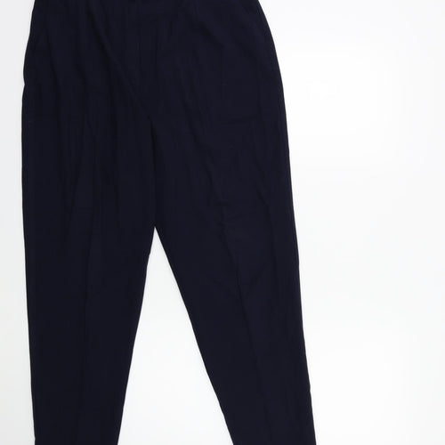 Plus Collection Womens Blue   Trousers  Size 16 L30 in