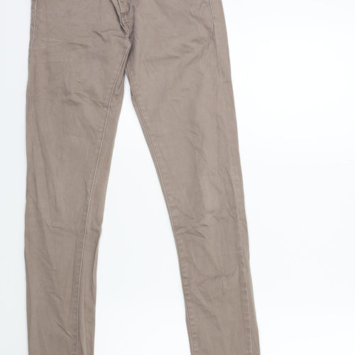 Reals Jeans Womens Brown  Denim Skinny Jeans Size S L31 in