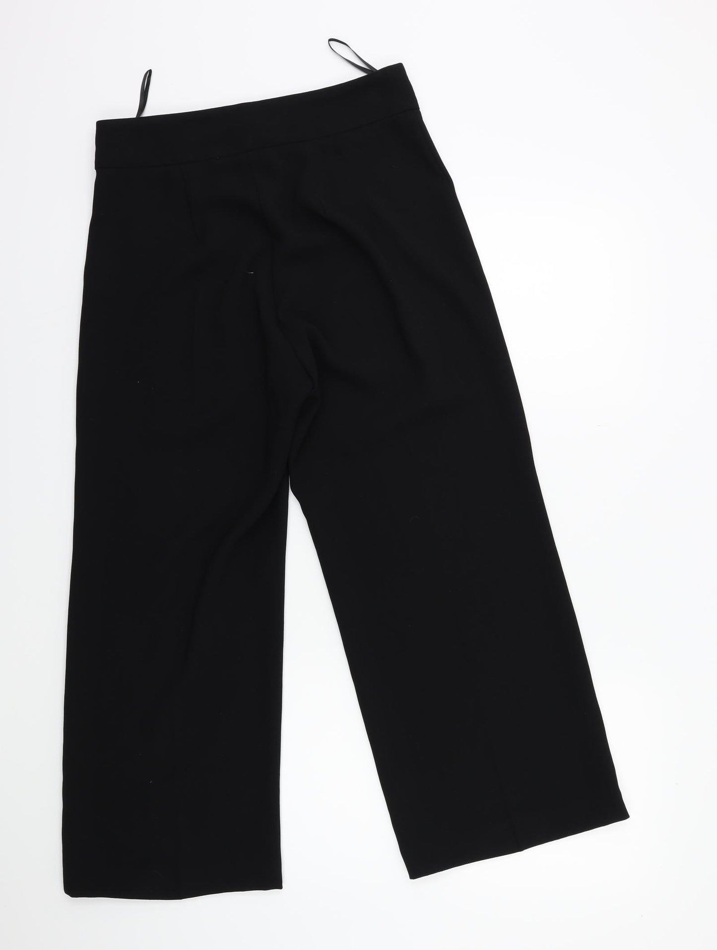 River Island Womens Black   Cropped Trousers Size 10 L25 in