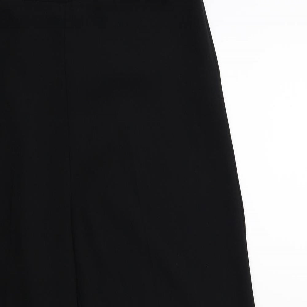 River Island Womens Black   Cropped Trousers Size 10 L25 in