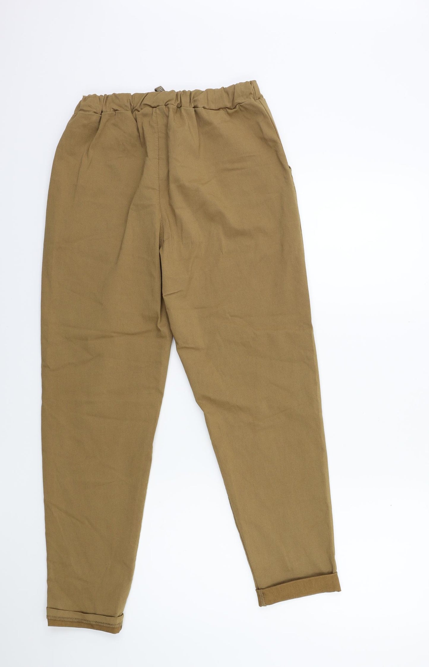 Obsession Womens Brown   Trousers  Size 28 in L26 in