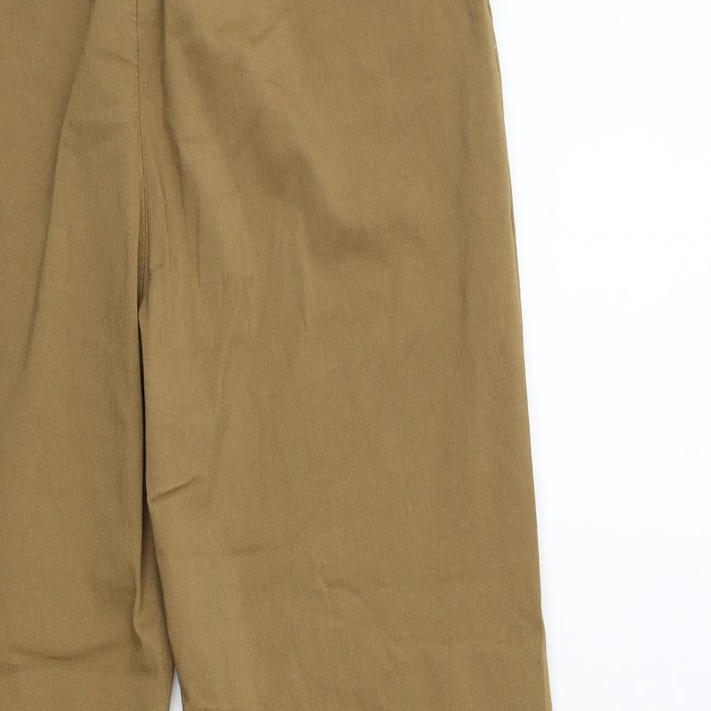 Obsession Womens Brown   Trousers  Size 28 in L26 in