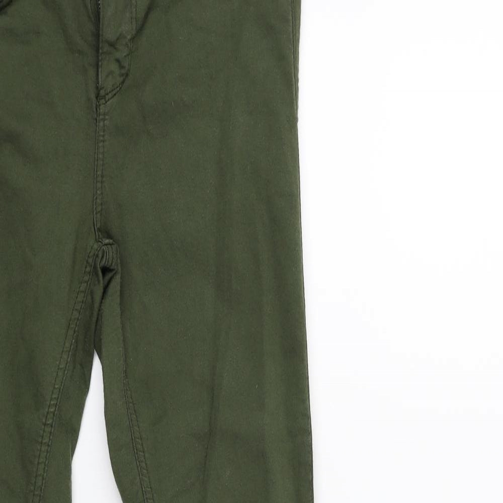 Topshop Womens Green  Denim Skinny Jeans Size 26 in L30 in
