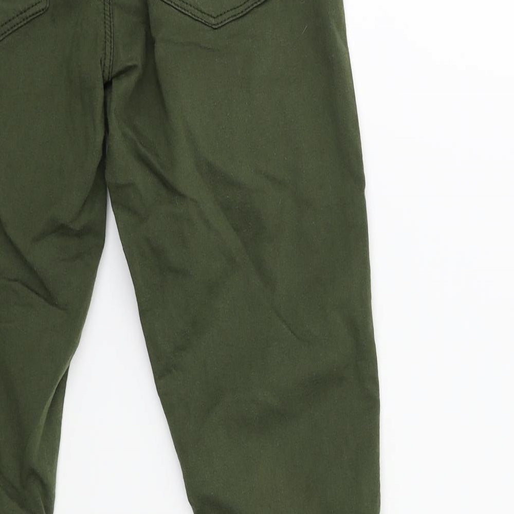 Topshop Womens Green  Denim Skinny Jeans Size 26 in L30 in