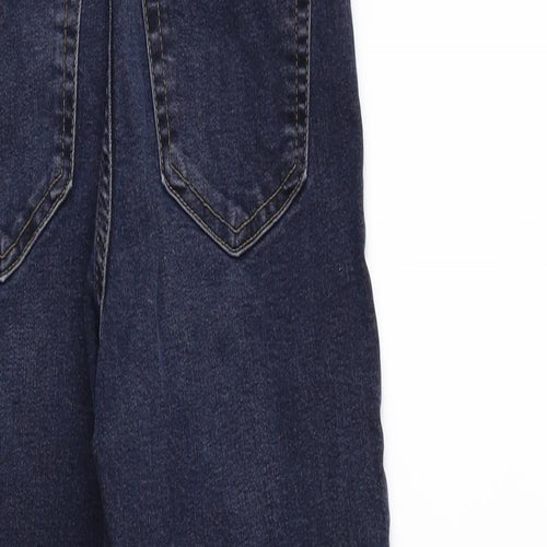Topshop Womens Blue  Denim Skinny Jeans Size 25 in L30 in