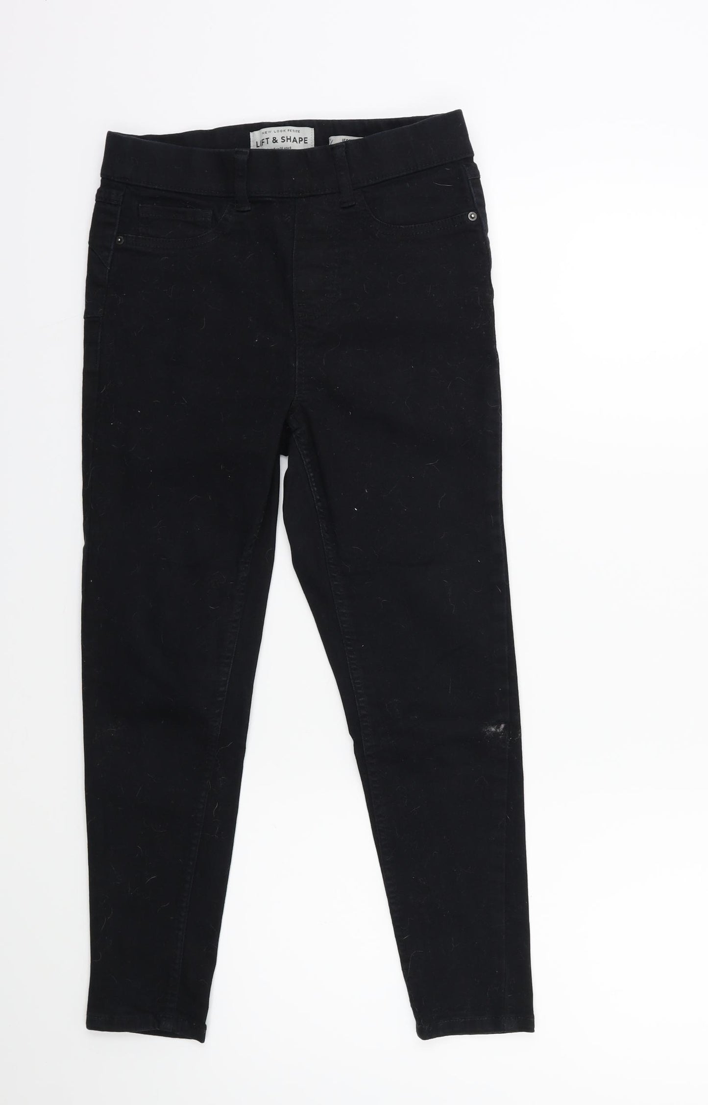 New Look Womens Black  Denim Jegging Jeans Size 8 L22 in