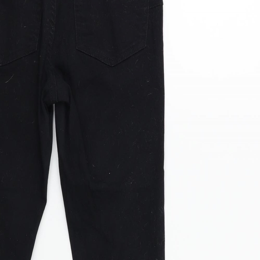 New Look Womens Black  Denim Jegging Jeans Size 8 L22 in