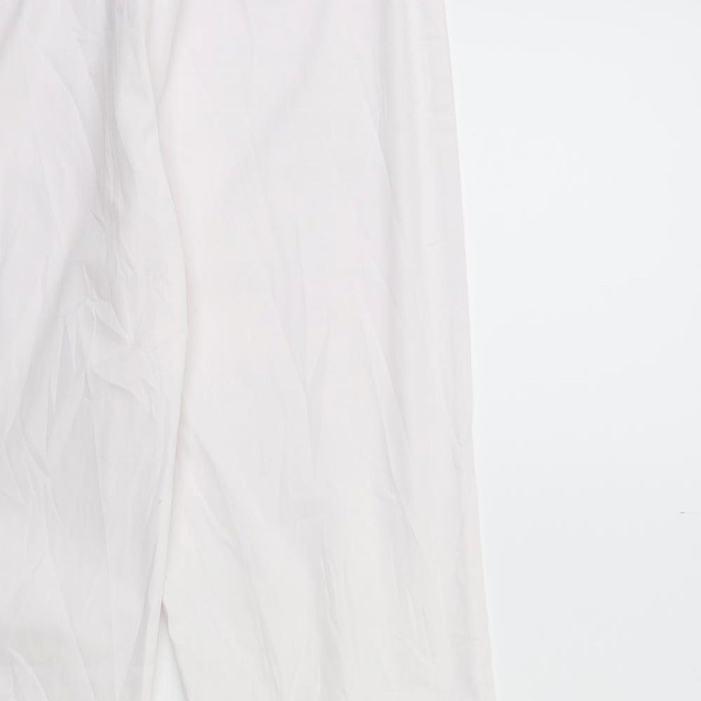 REWA Womens White   Trousers  Size 14 L27 in