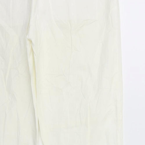 Taifun Womens White   Trousers  Size 14 L26 in