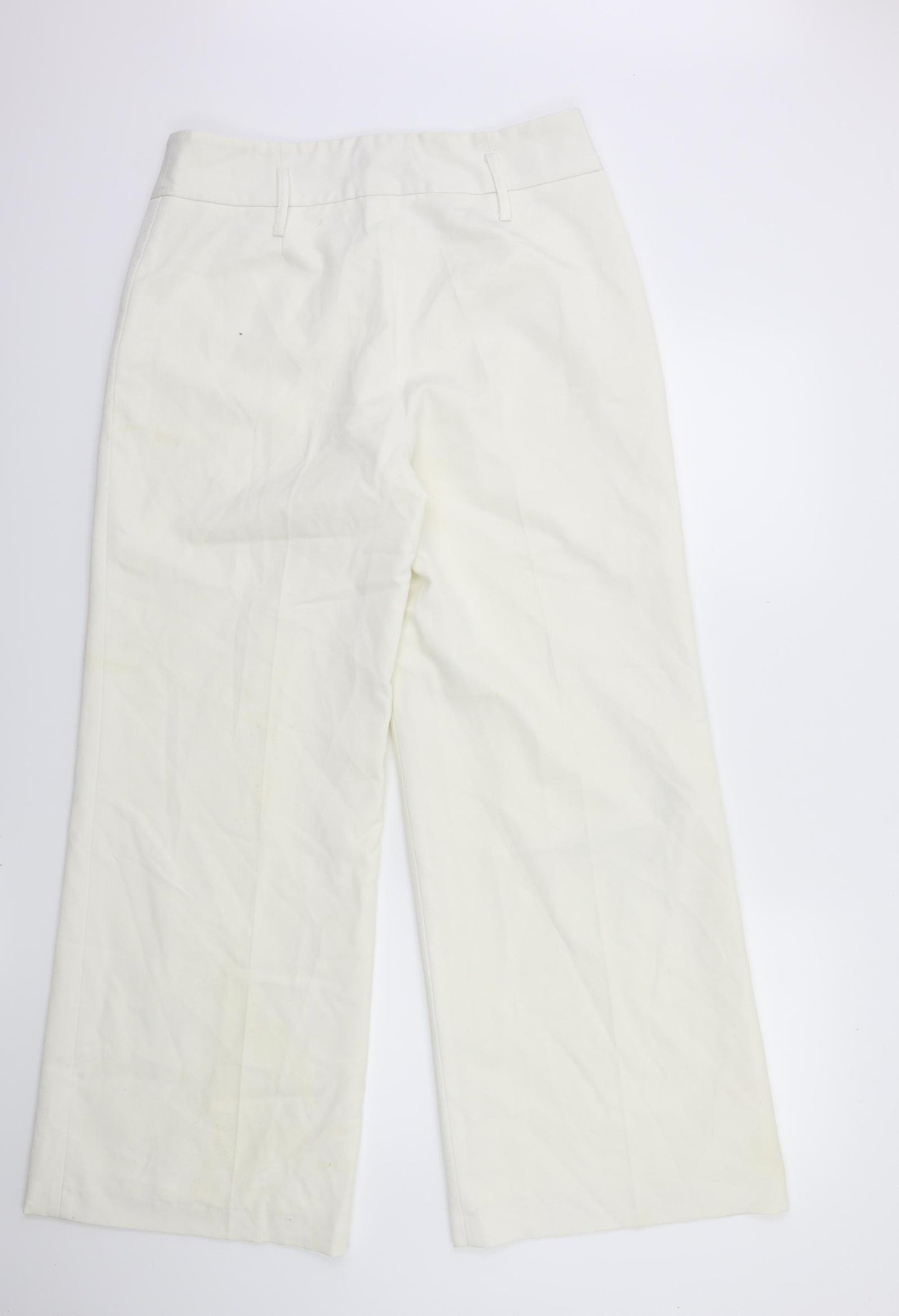 Principles Womens White   Trousers  Size 14 L31 in