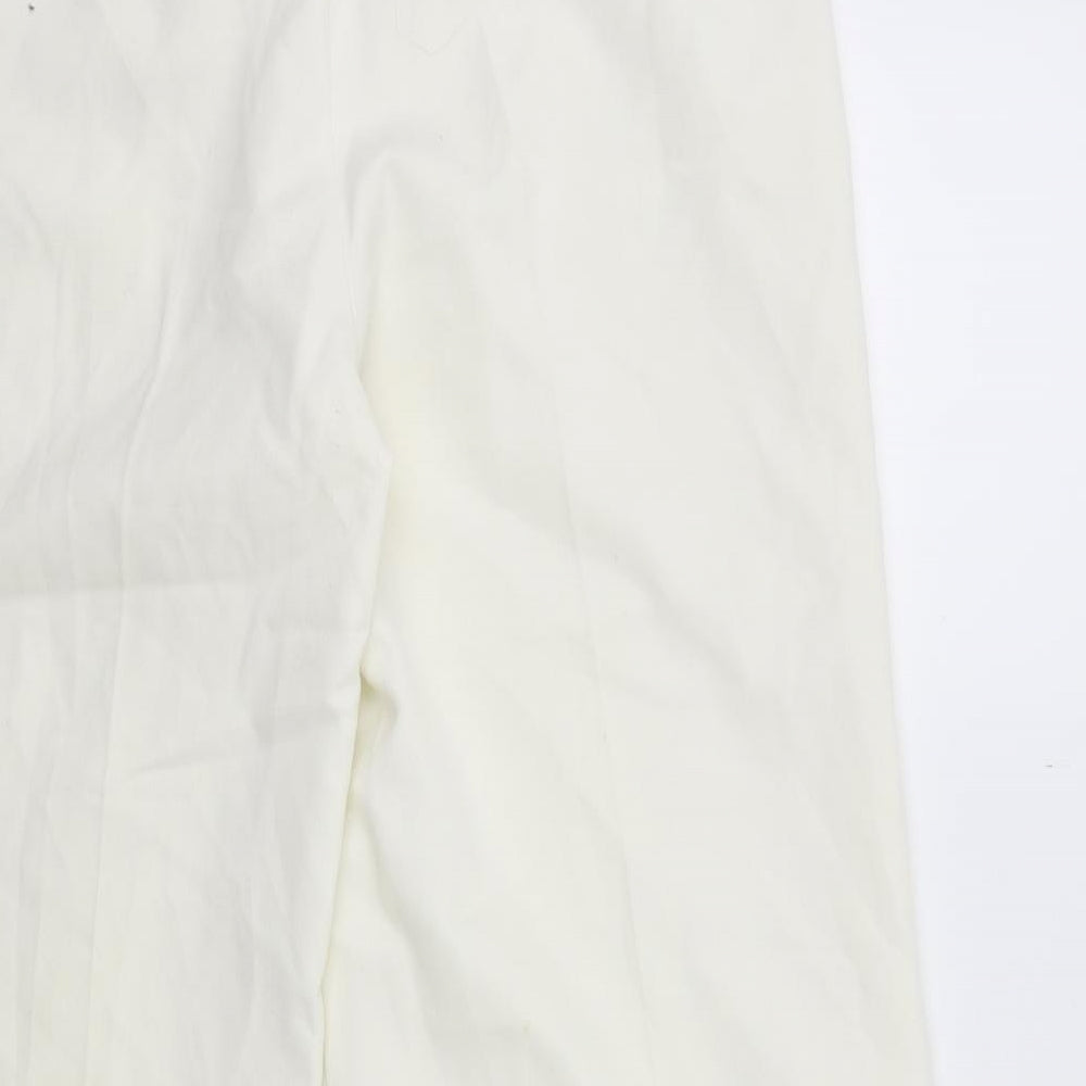 Principles Womens White   Trousers  Size 14 L31 in