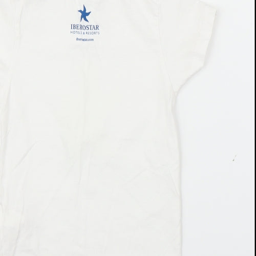 Monroy Sports Girls White   Basic T-Shirt Size 4 Years