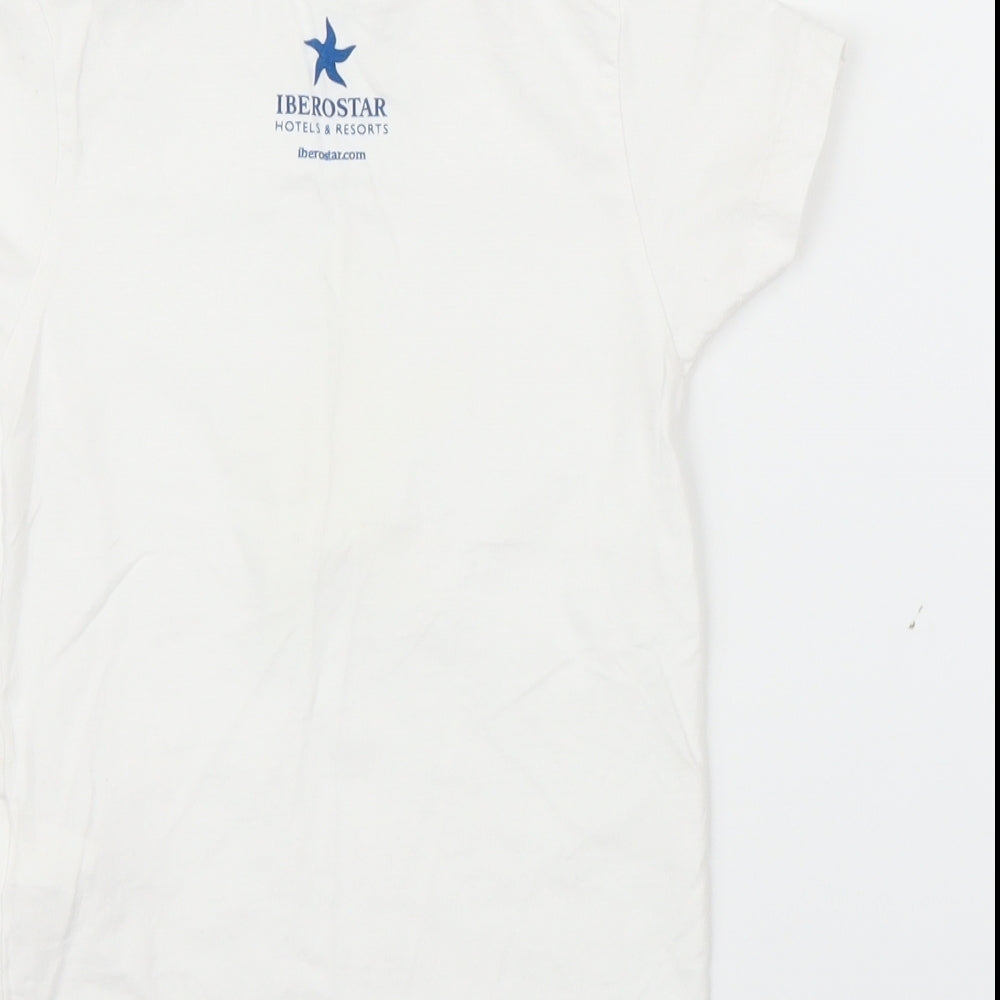 Monroy Sports Girls White   Basic T-Shirt Size 4 Years