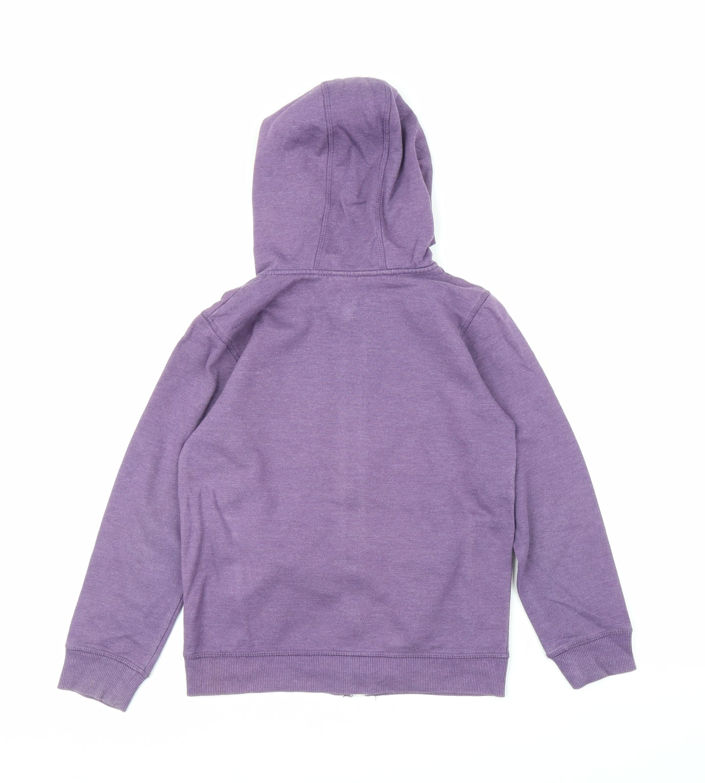 George Boys Purple   Full Zip Hoodie Size 8-9 Years