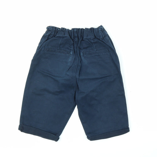 TU Boys Blue   Chino Shorts Size 11 Years