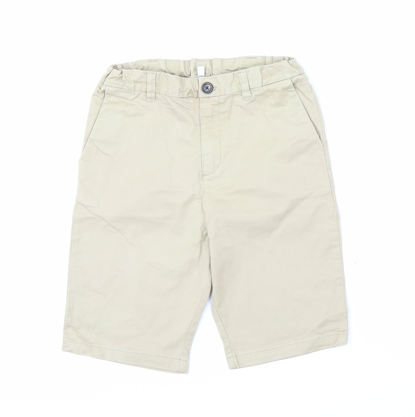 M&S Boys Beige   Bermuda Shorts Size 11 Years