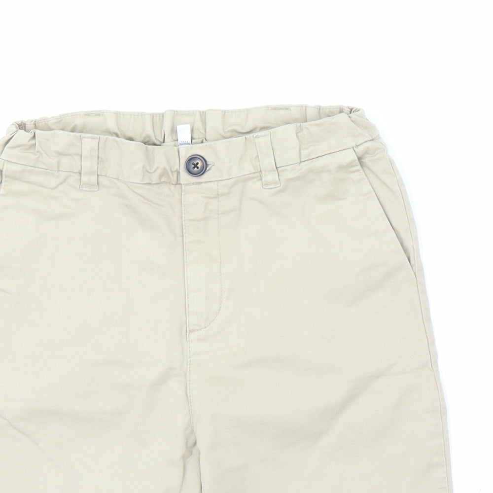 M&S Boys Beige   Bermuda Shorts Size 11 Years