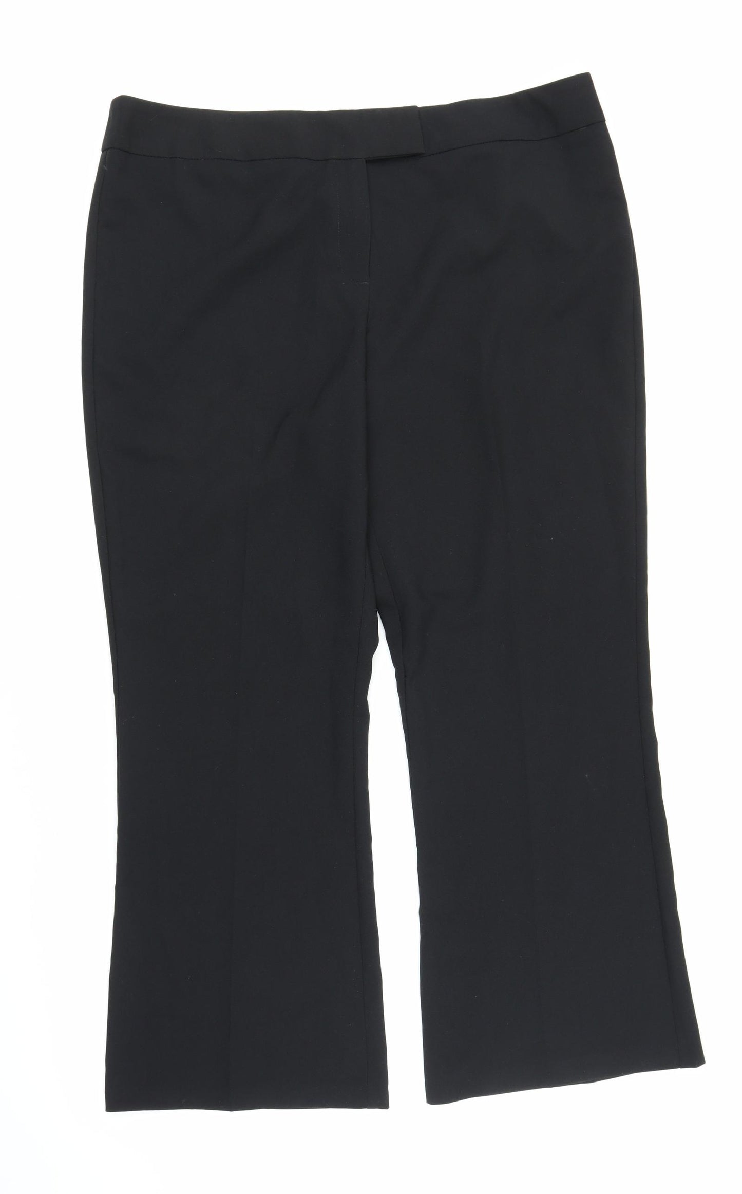 George Womens Black   Trousers  Size 18 L25 in
