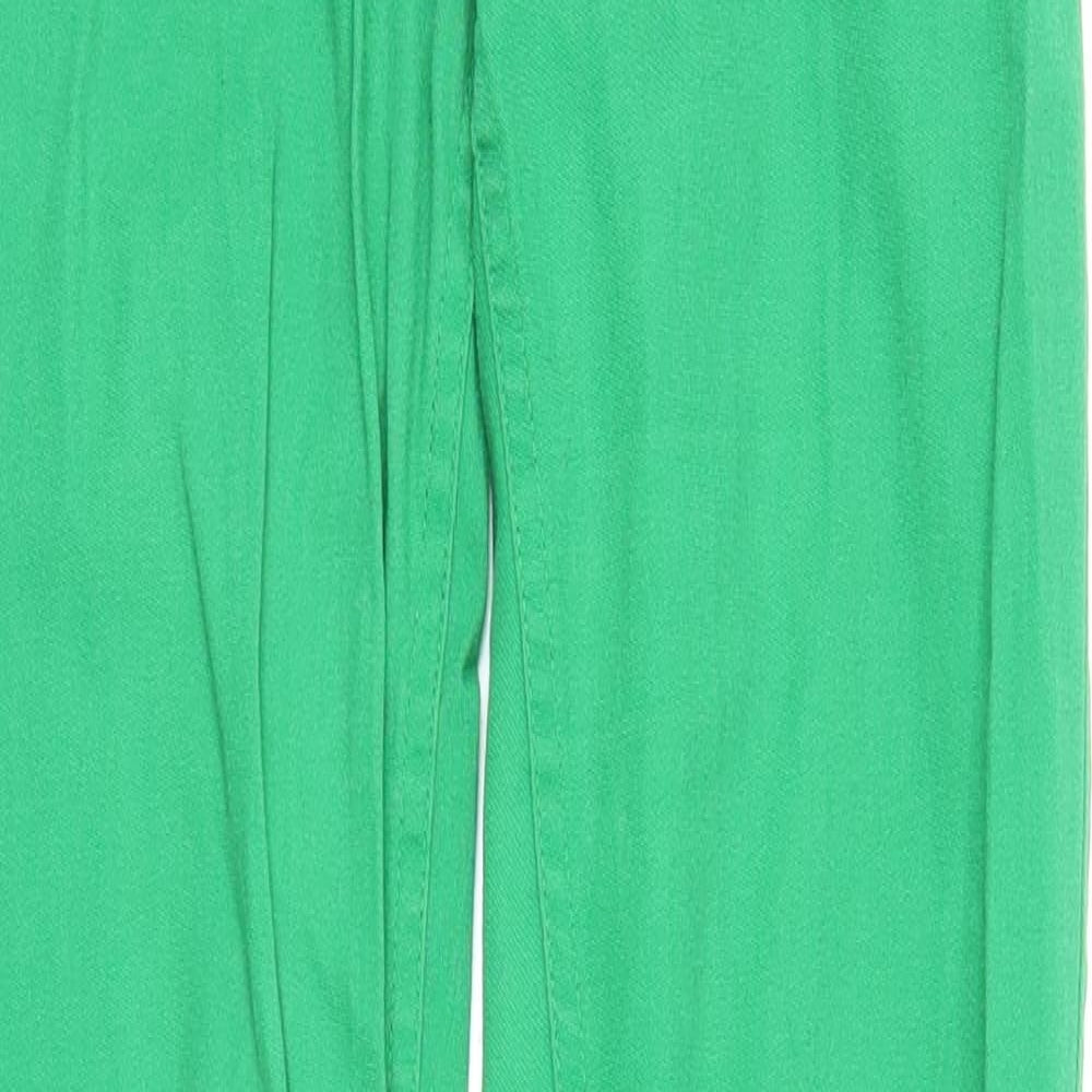 H&M Womens Green   Jegging Jeans Size 6 L26 in