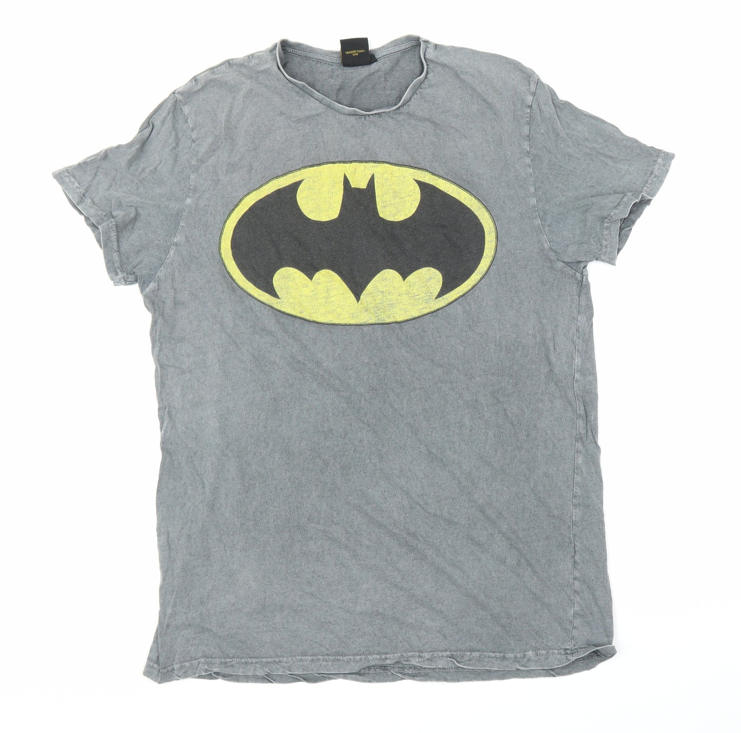Primark Mens Grey    T-Shirt Size XL  - Batman