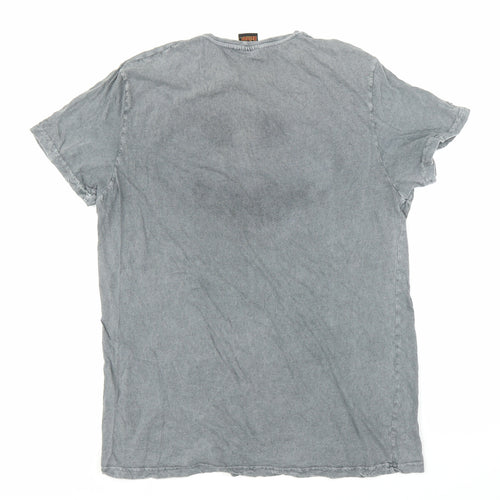 Primark Mens Grey    T-Shirt Size XL  - Batman