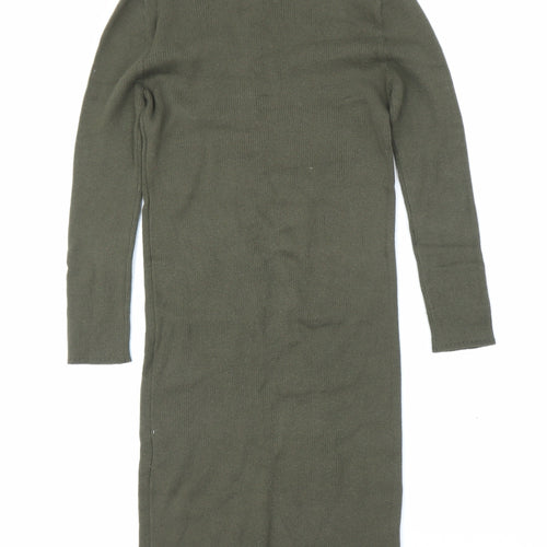 FOREVER 21 Womens Green   Jumper Dress  Size S