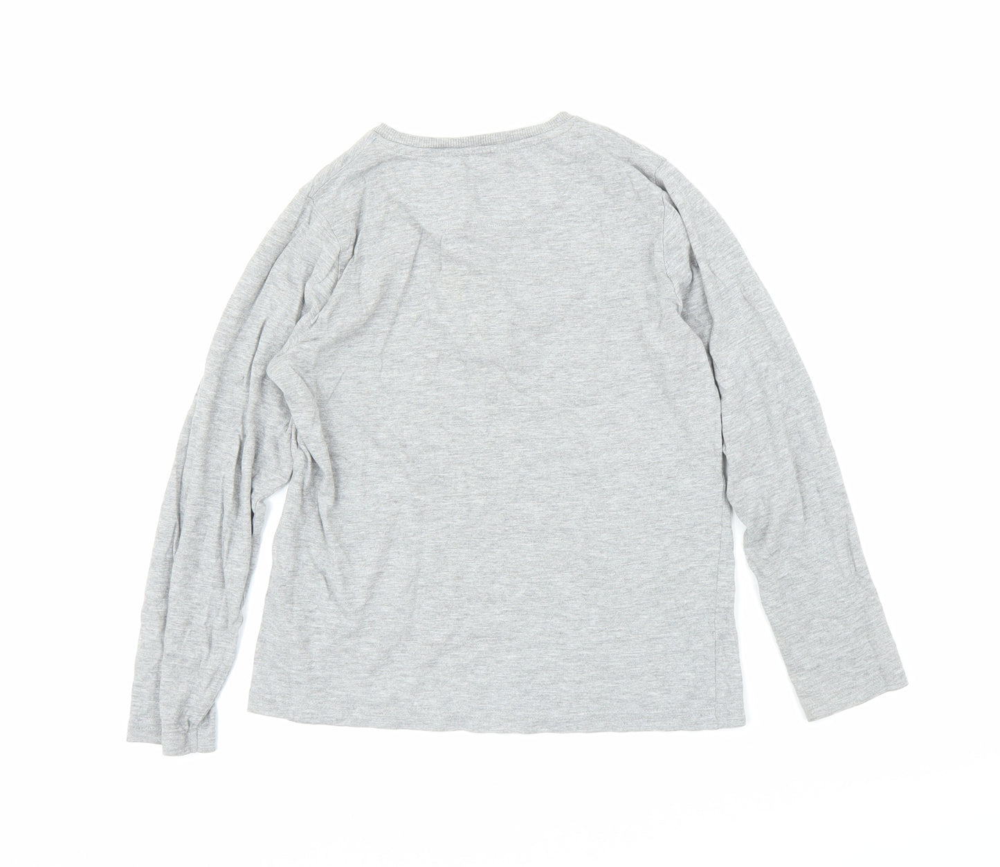 M&S Boys Grey   Basic T-Shirt Size 9-10 Years