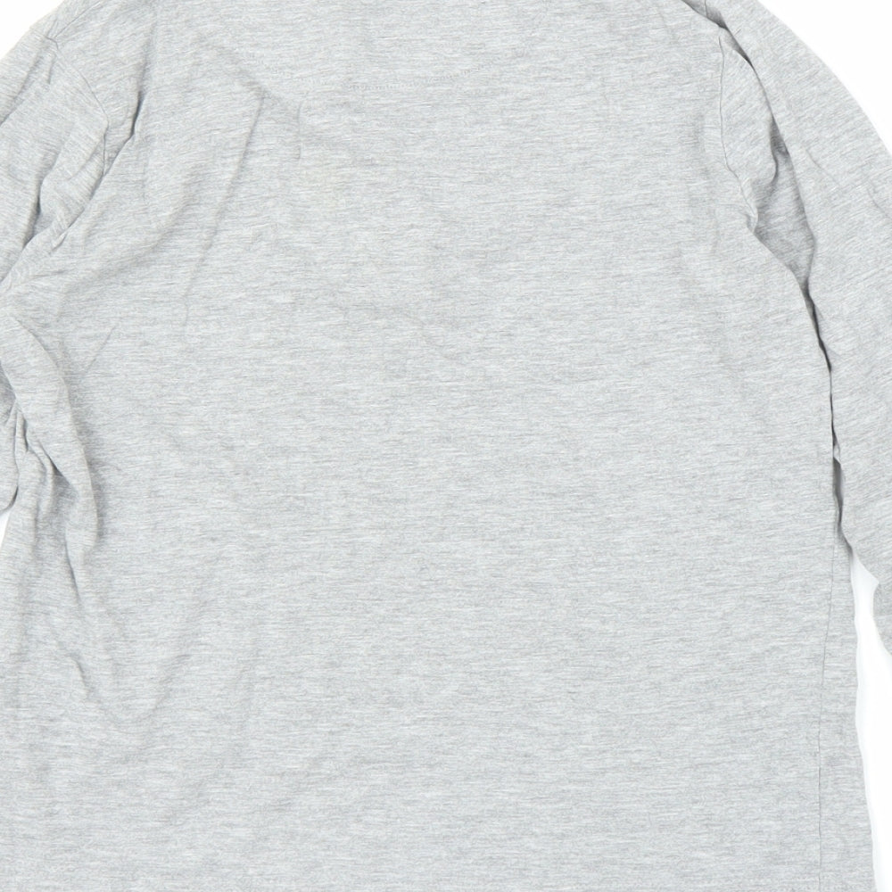 M&S Boys Grey   Basic T-Shirt Size 9-10 Years