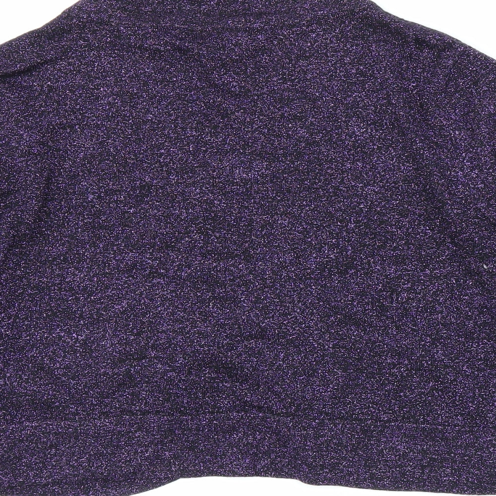 Wallis Womens Purple   Cardigan Jumper Size L