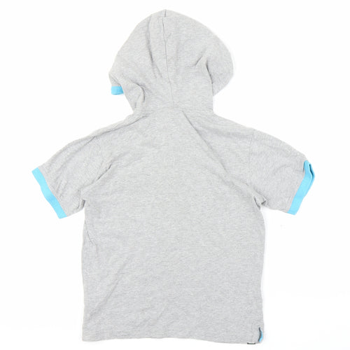 Carbini Boys Grey   Pullover Hoodie Size 8-9 Years