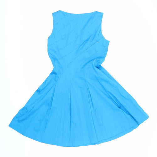 Calvin Klein Womens Blue   Fit & Flare  Size 10