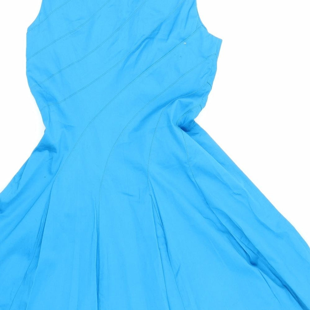 Calvin Klein Womens Blue   Fit & Flare  Size 10