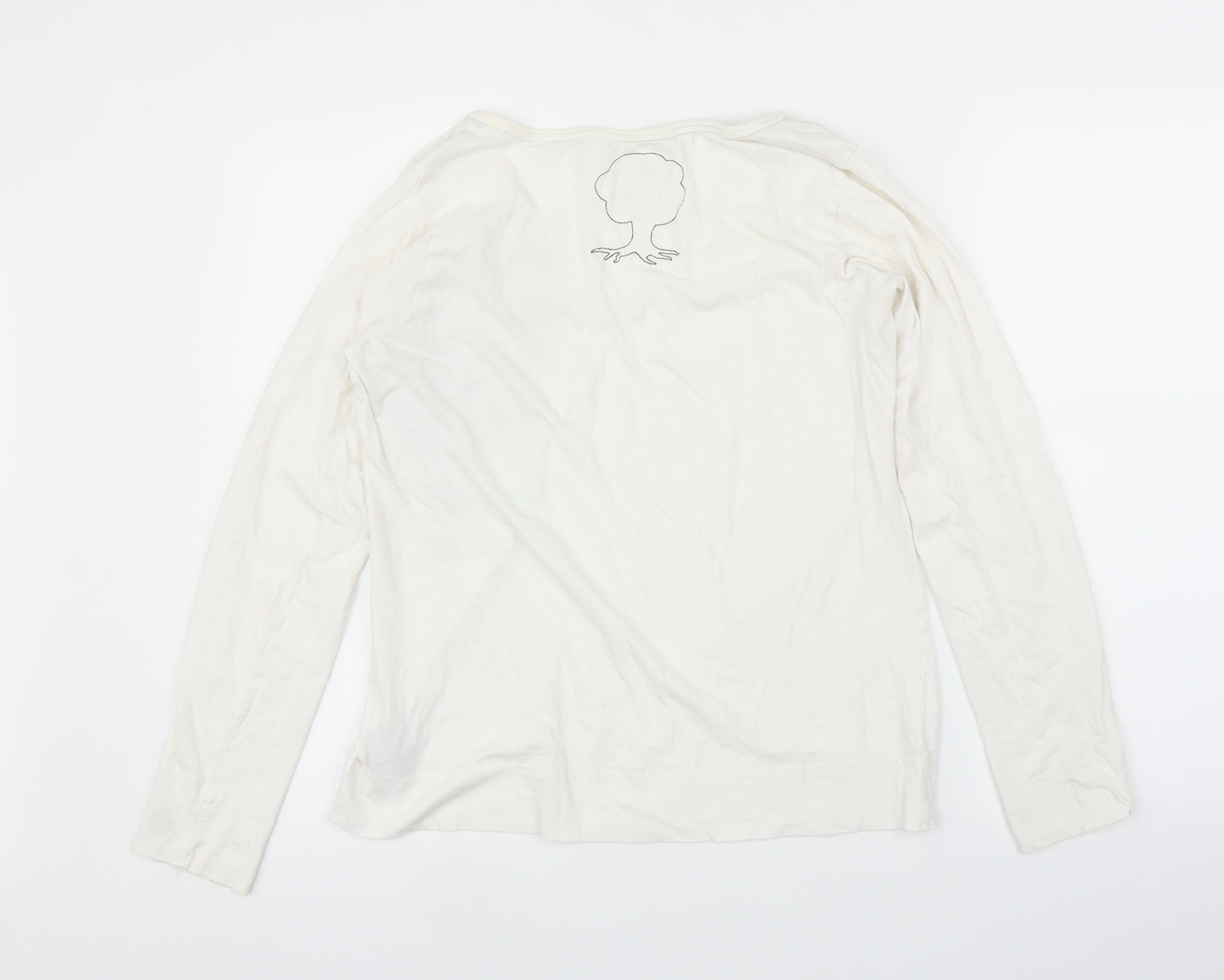 O'Neill Womens White   Basic T-Shirt Size XL