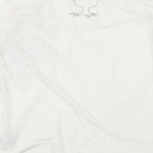 O'Neill Womens White   Basic T-Shirt Size XL