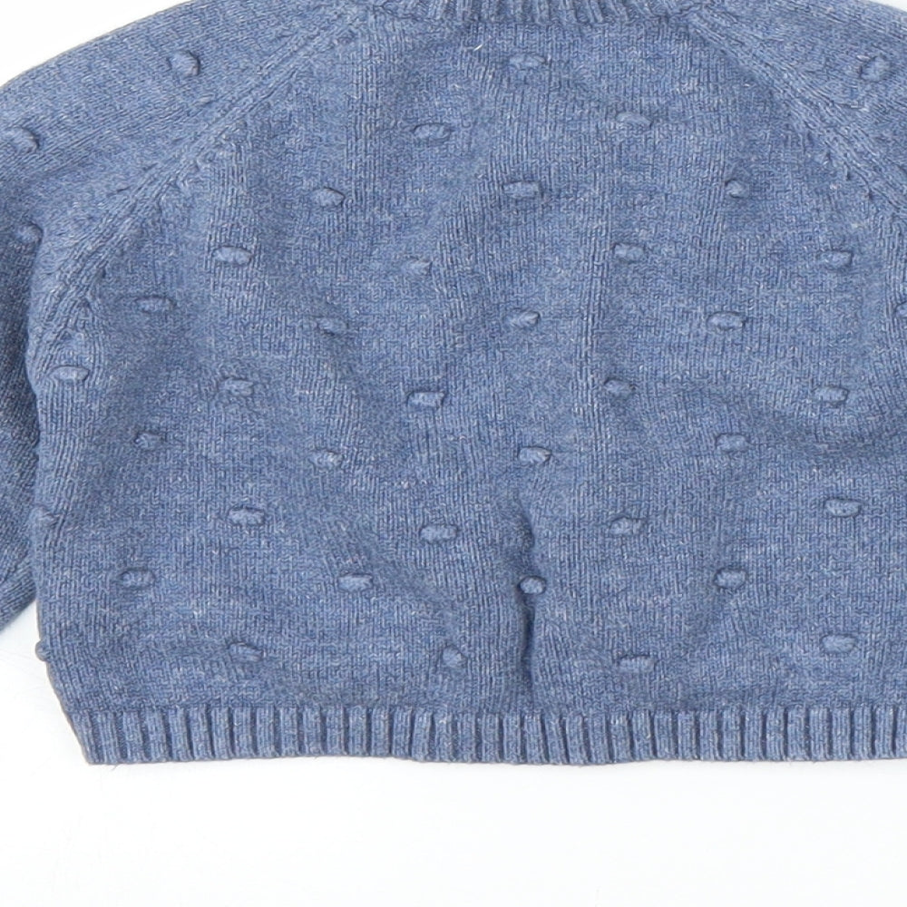 NEXT Girls Blue   Cardigan Jumper Size 2-3 Years