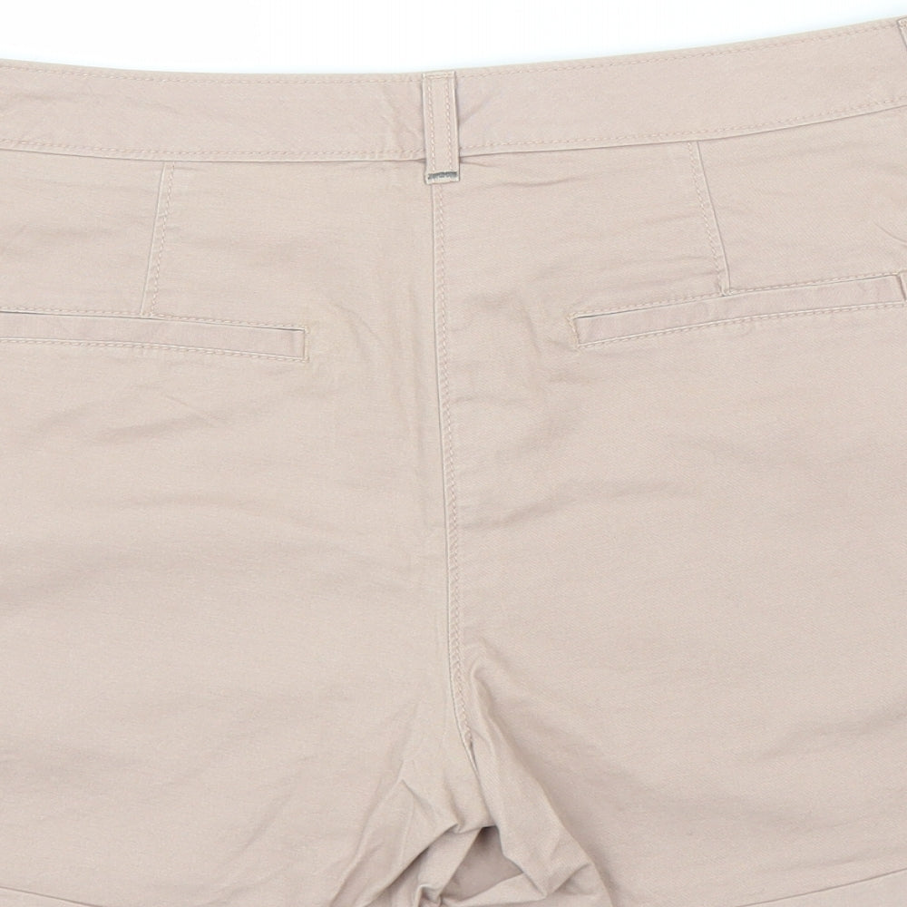 NEXT Womens Beige   Bermuda Shorts Size 12
