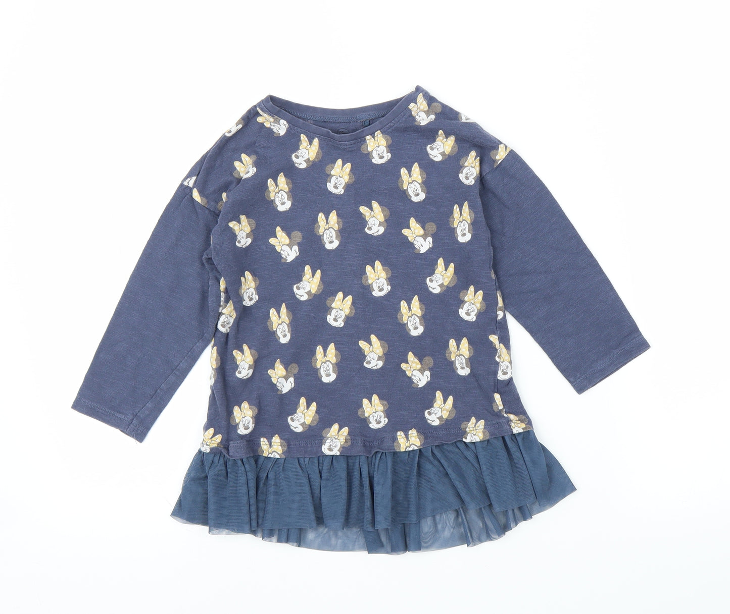 NEXT Girls Blue   Tutu Dress  Size 2-3 Years  - Minnie Mouse