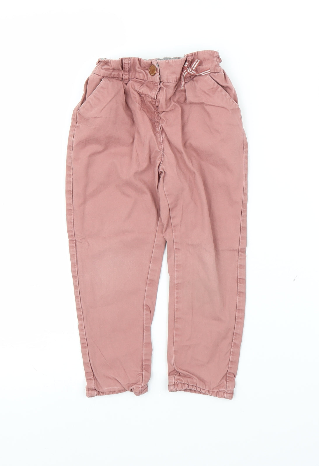 NEXT Girls Pink   Carrot Trousers Size 2-3 Years