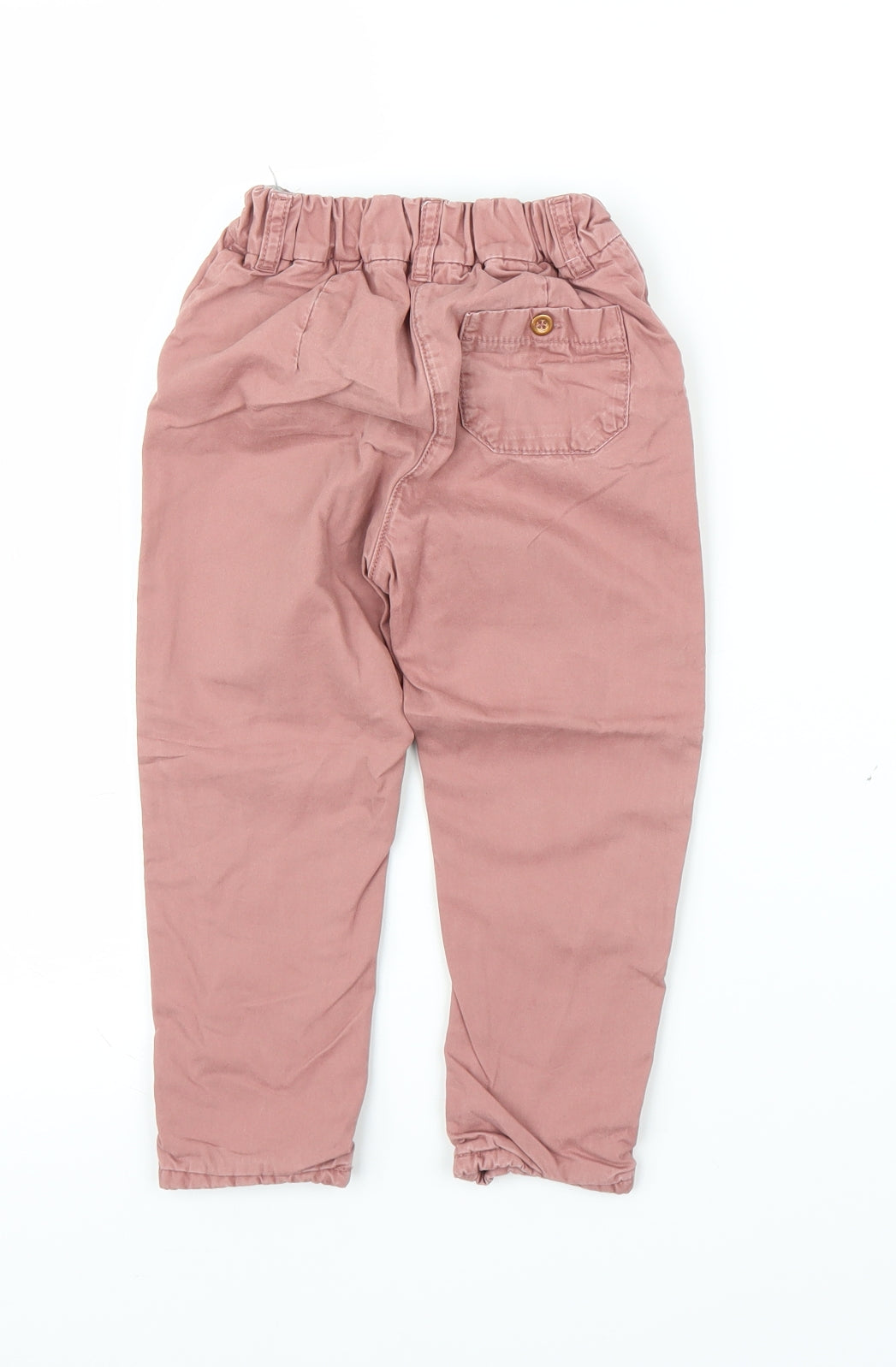 NEXT Girls Pink   Carrot Trousers Size 2-3 Years