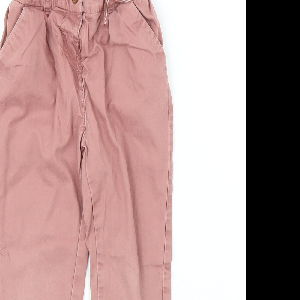 NEXT Girls Pink   Carrot Trousers Size 2-3 Years