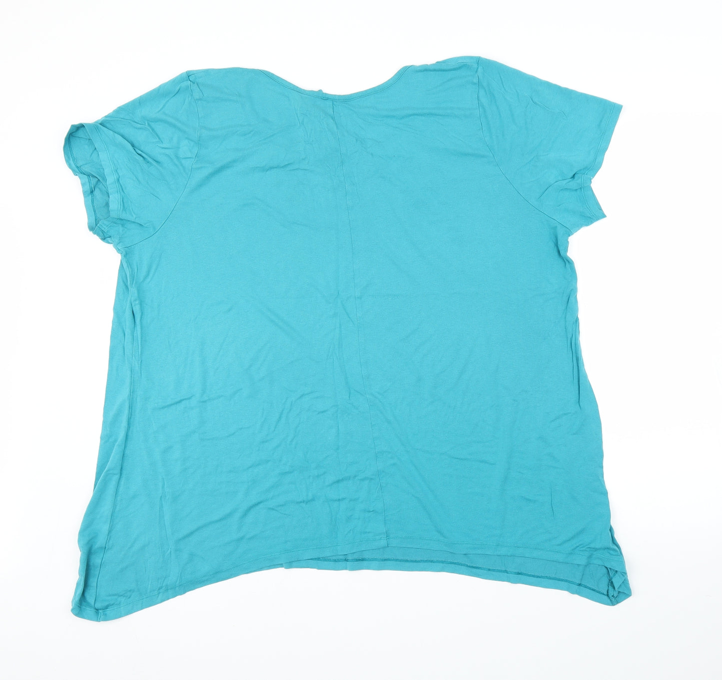 Preworn Womens Blue   Basic Blouse Size XL