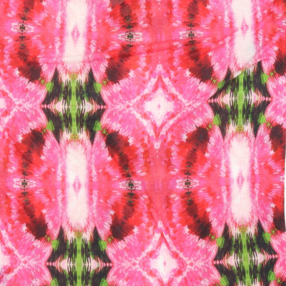 H&M Womens Pink   Basic Blouse Size M  - Tie dye