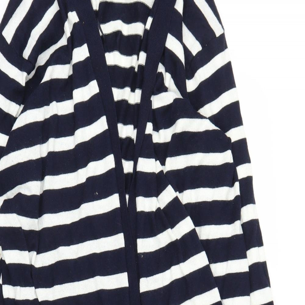 F&F Womens Blue Striped  Cardigan Jumper Size 20