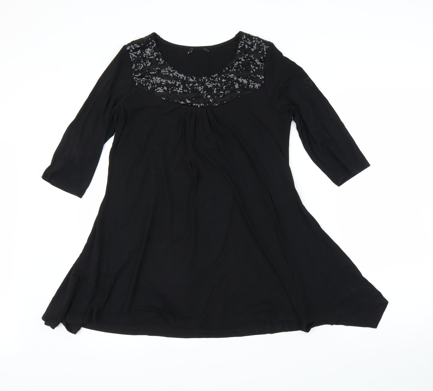Preworn Womens Black   A-Line  Size L