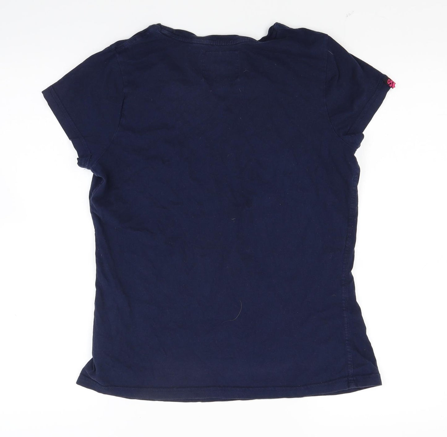 Superdry Womens Blue   Basic T-Shirt Size L