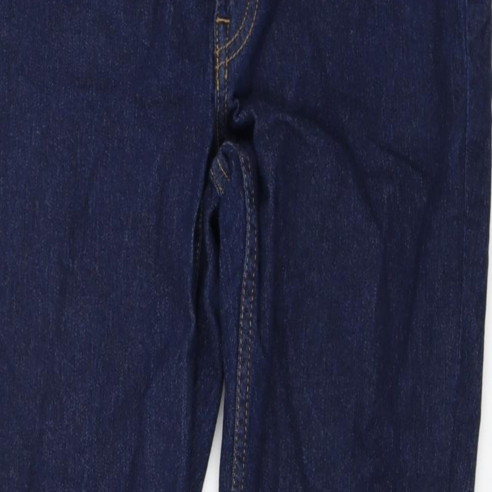 H&M Womens Blue  Denim Skinny Jeans Size 16 L26 in