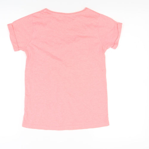Young Dimension Girls Orange   Basic T-Shirt Size 10 Years  - Miami