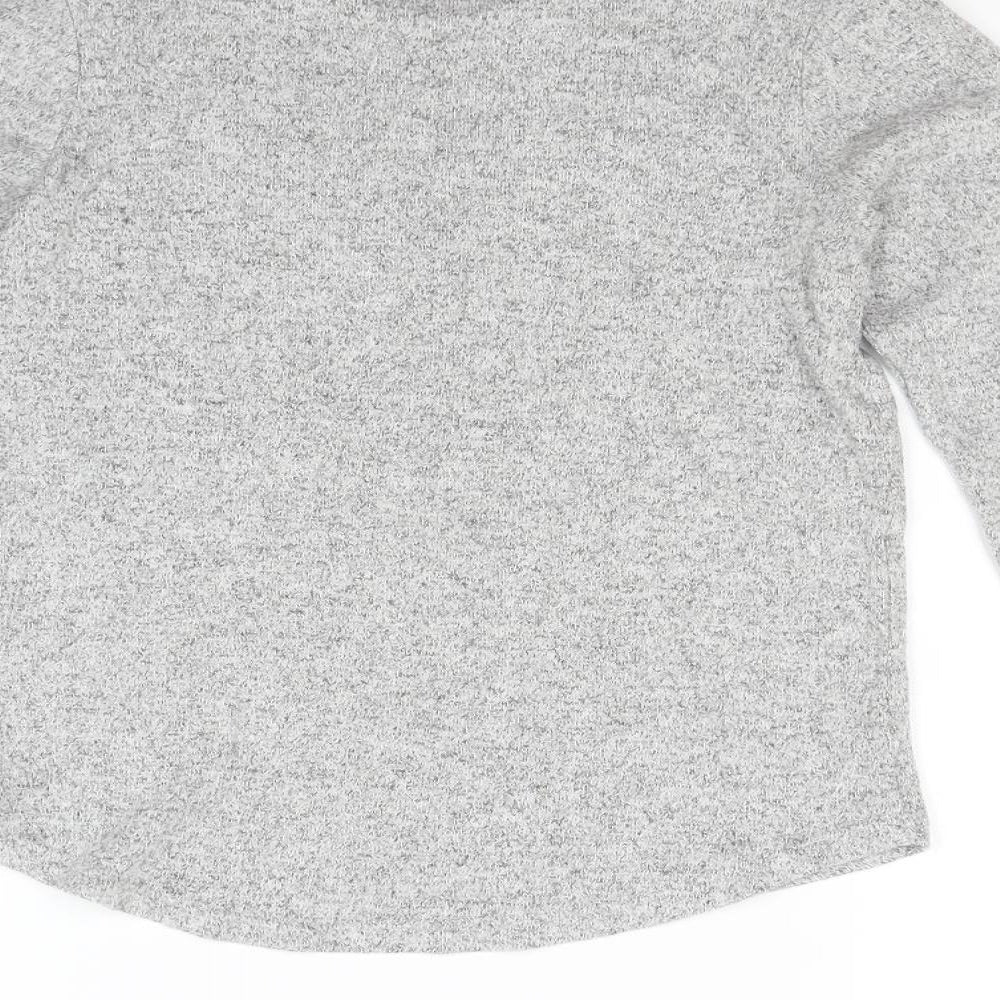 George Girls Grey   Pullover Sweatshirt Size 10 Years  - New york