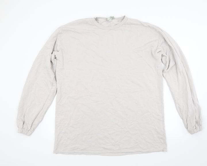 ASOS Womens Beige   Pullover Sweatshirt Size 12