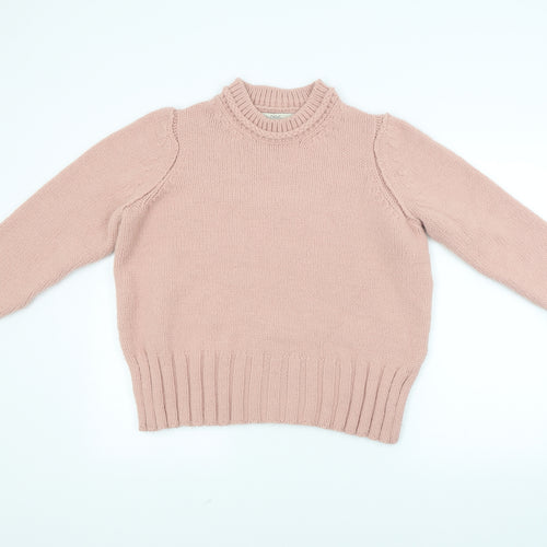 NEXT Womens Pink  Knit Pullover Jumper Size M